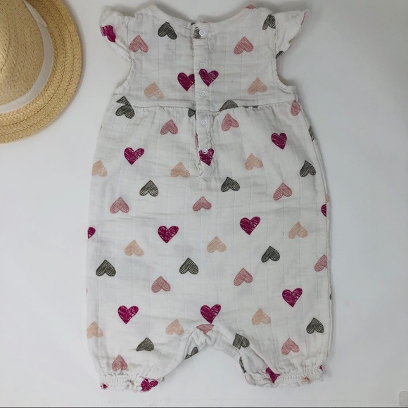 Aden + Anais Flutter Sleeve Romper - Picture 6 of 7